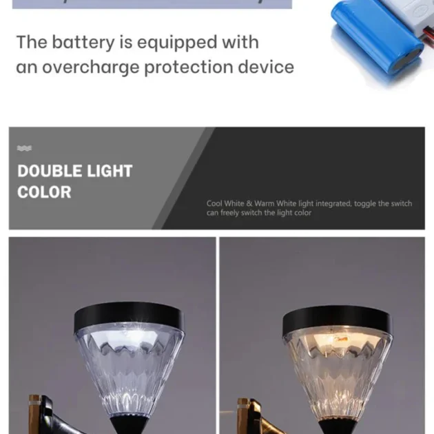 Solar Wall Lamp - Image 6
